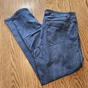 J.Jill Denim Authentic fit. Slim ankle size 10.